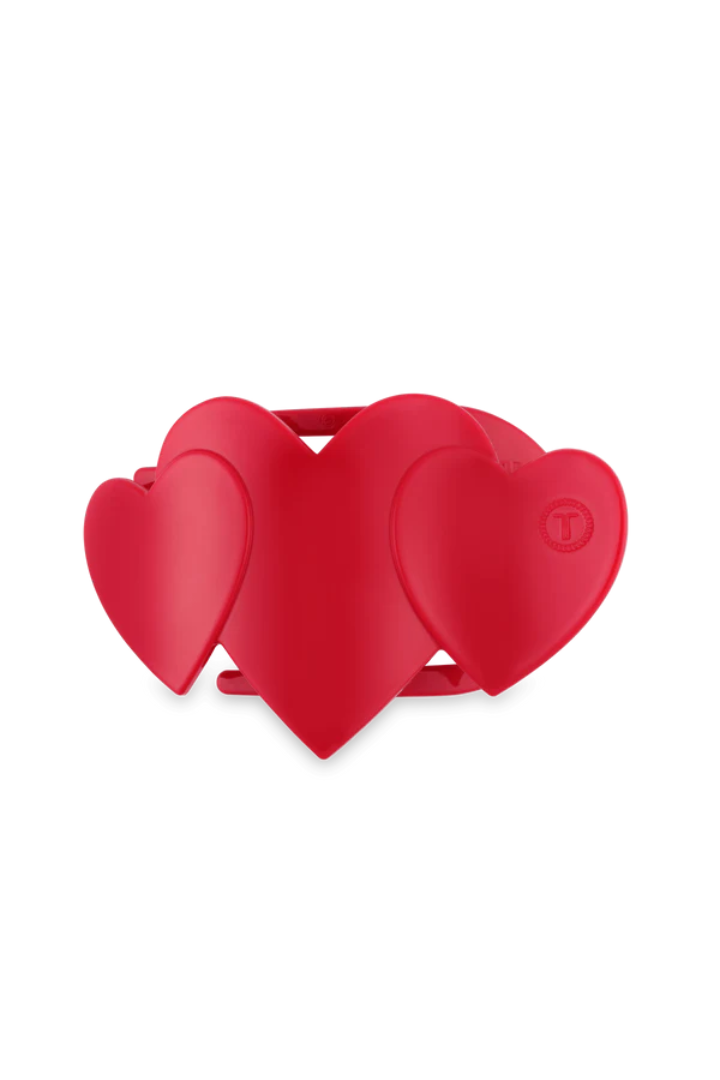 Teleties Medium Heart To Heart Clip