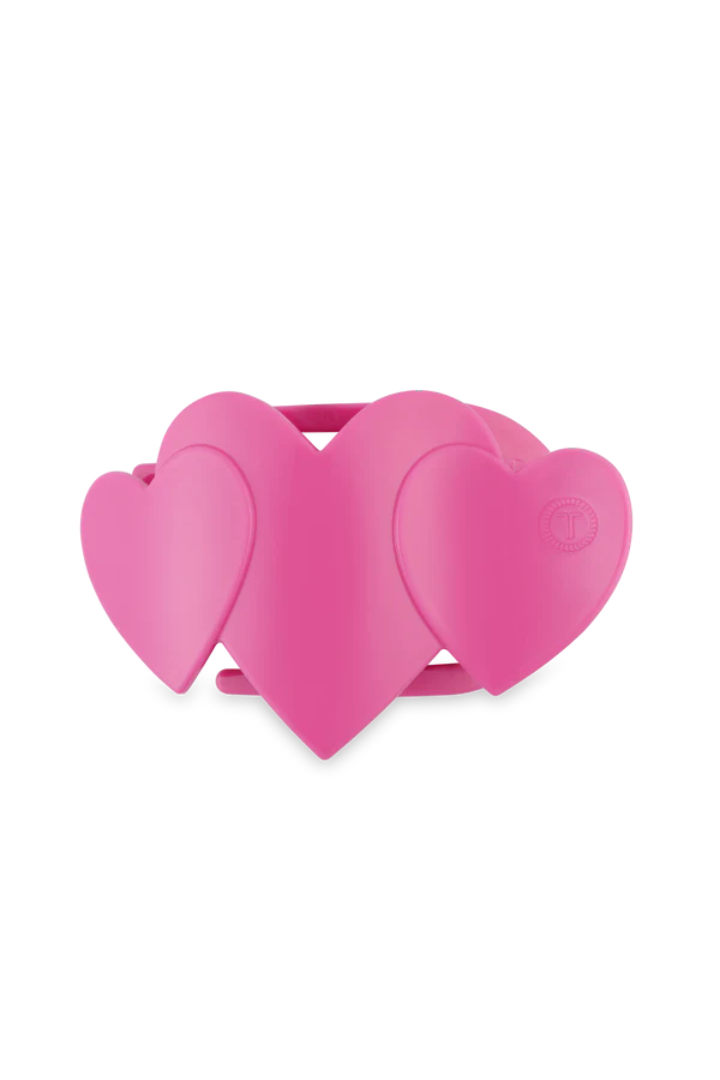 Teleties Medium Heart To Heart Clip