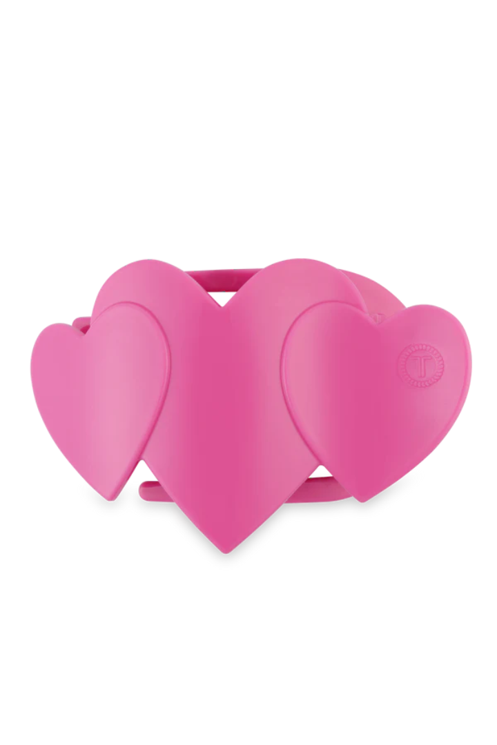 Teleties Large Heart To Heart Clip