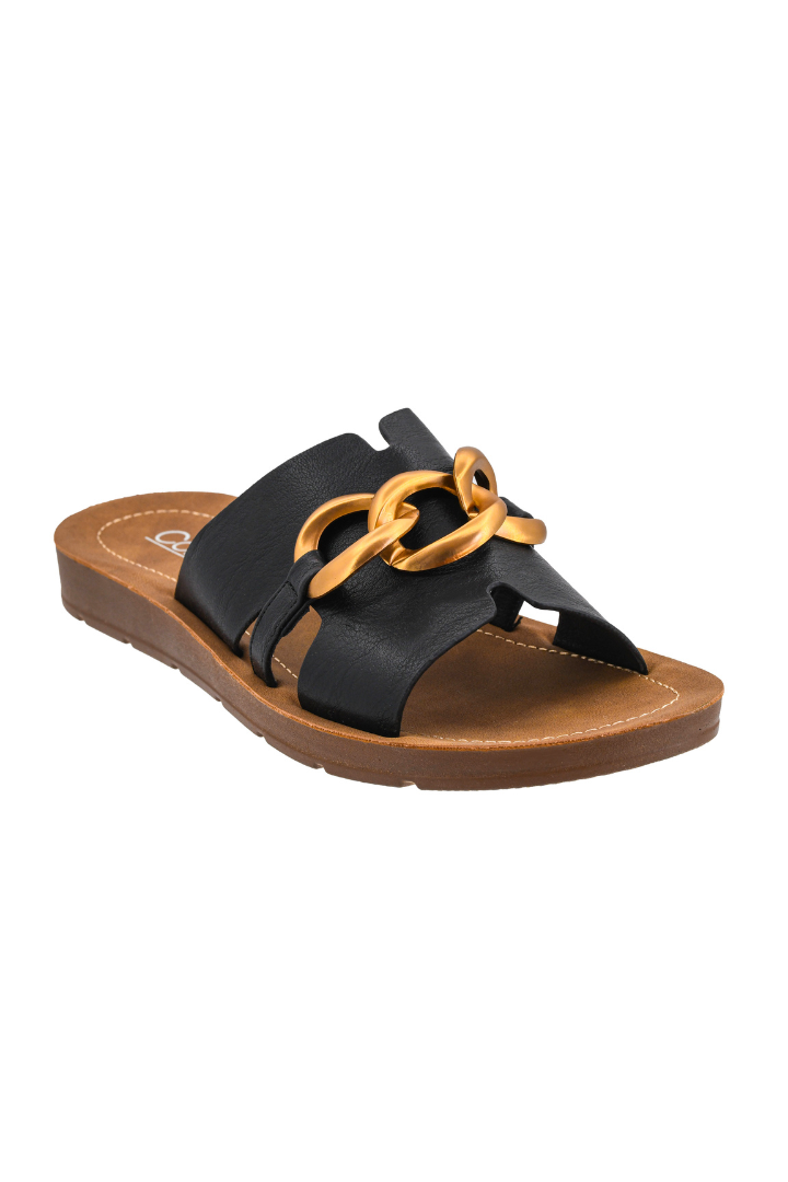 Corkys Chain Letter Sandal