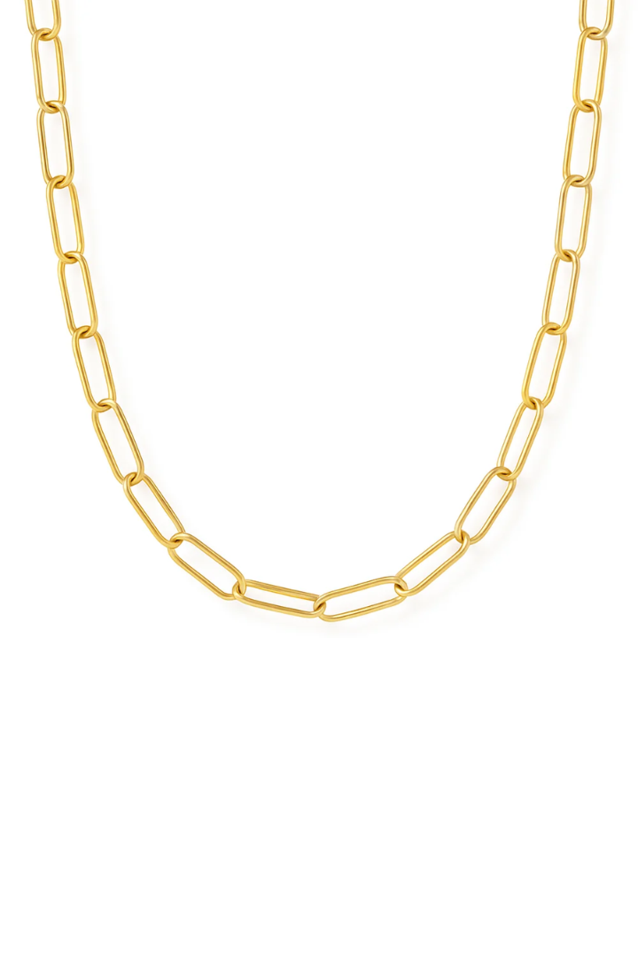 Ellie Vail Jayden Paper Clip Chain Necklace
