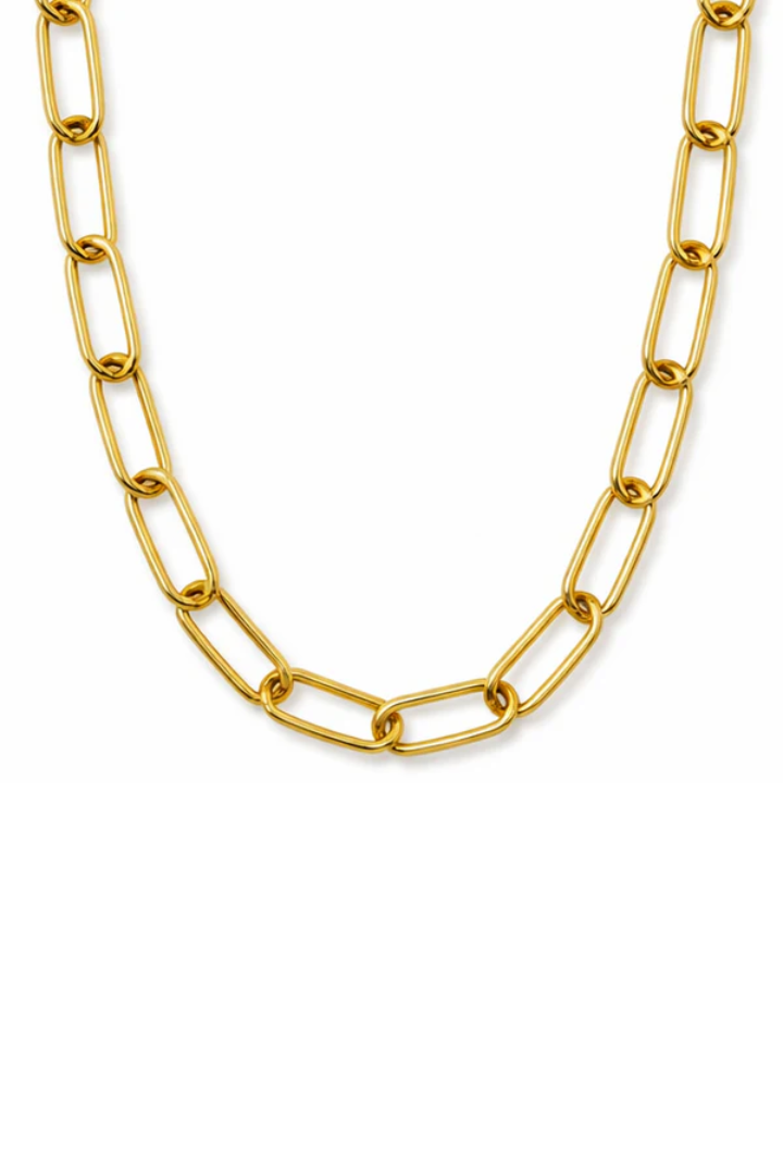 Ellie Vail Carla Paperclip Chain Necklace