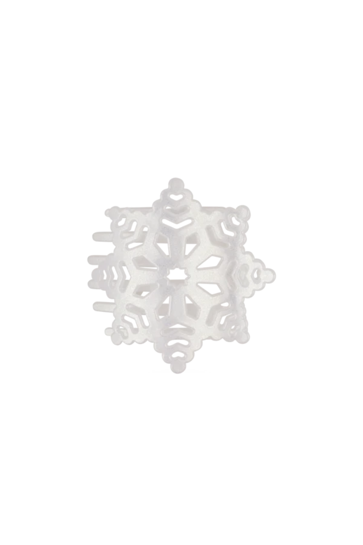 Teleties Glitter Snowflake Flat Hair Clip