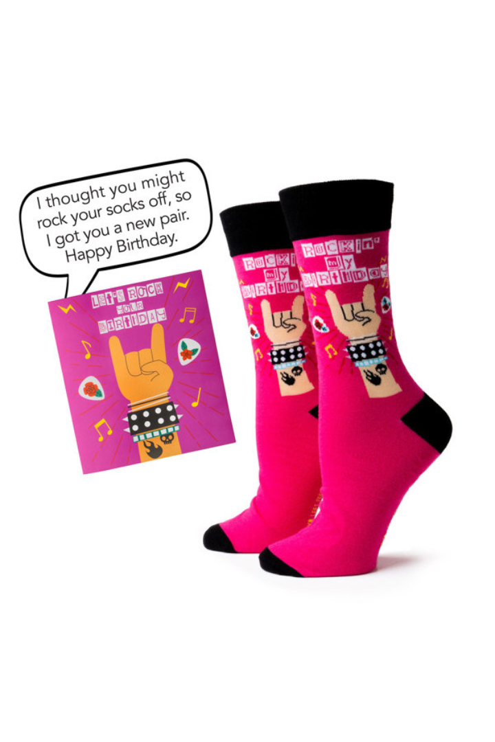 Birthday Card & Sock Set