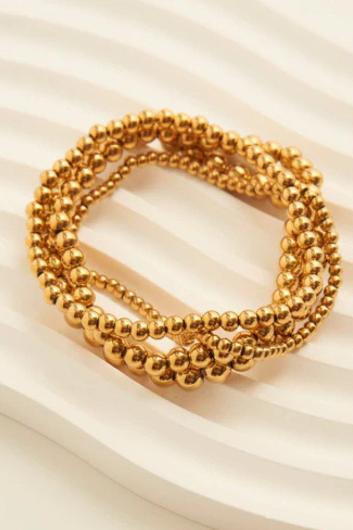 Beaded Elastic Bracelet