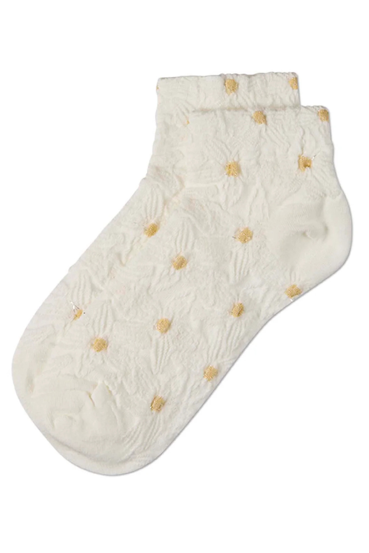 Floral Shortie Socks