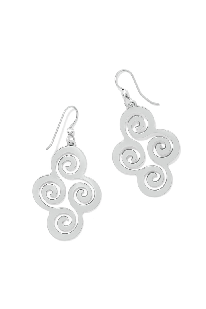 Brighton Vertigo Spiral French Wire Earrings