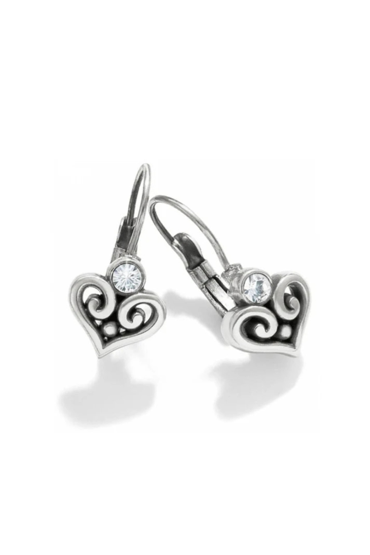 Brighton Alcazar Heart Leverback Earrings