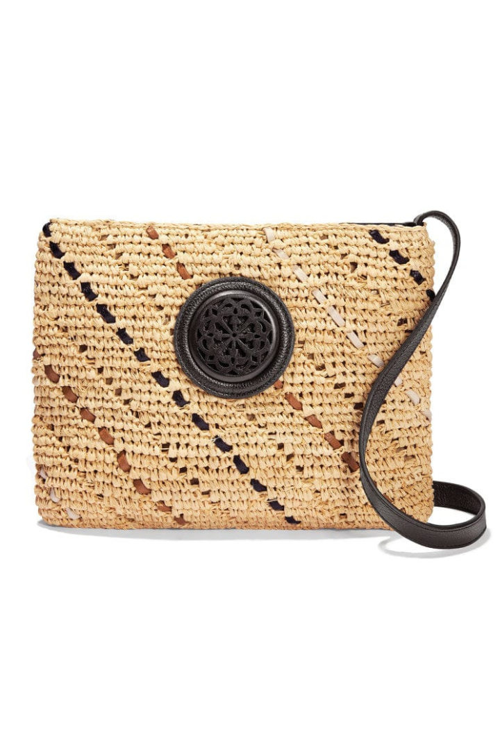 Brighton Mckenna Straw Cross Body