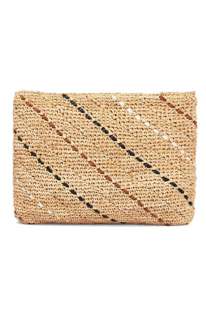 Brighton Mckenna Straw Cross Body