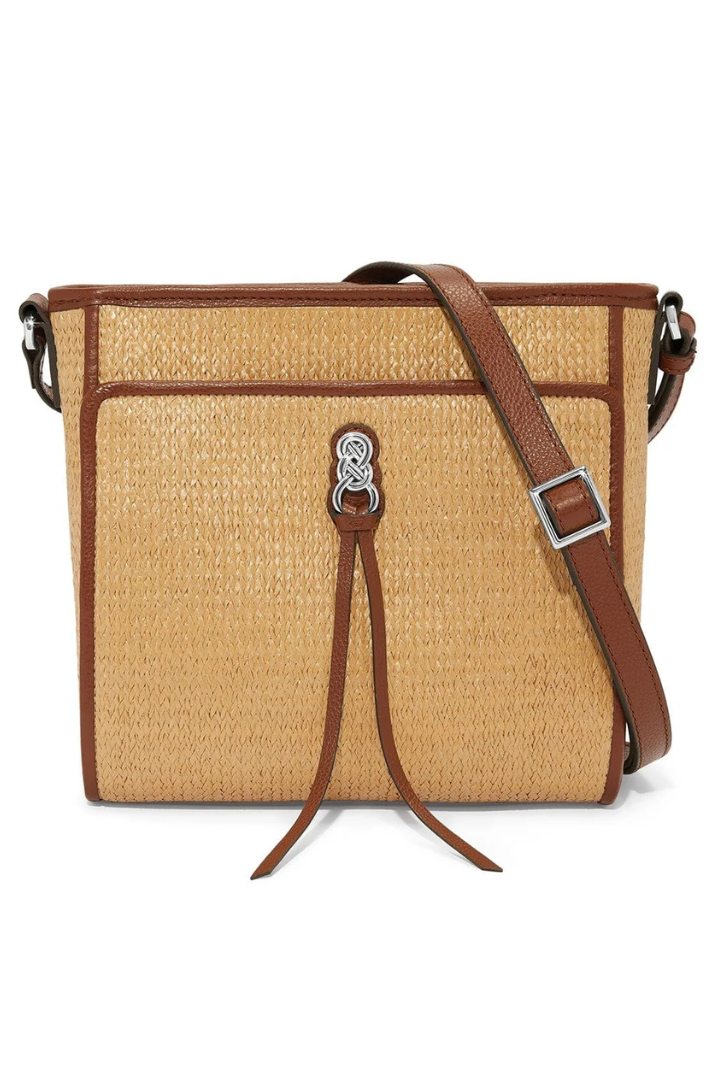 Brighton Astrid Straw Crossbody