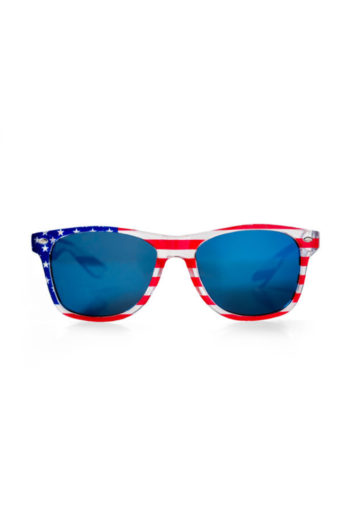 Patriot Pride Mirrored Sunglasses