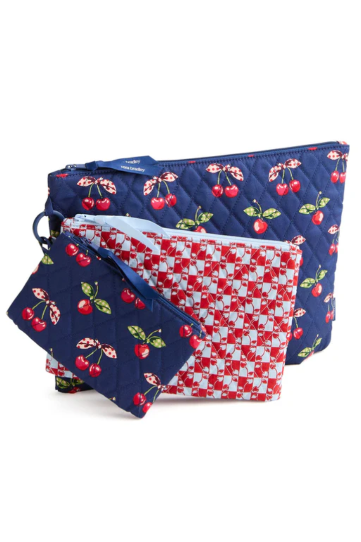 Vera Bradley 3 Pouch Organizer Set