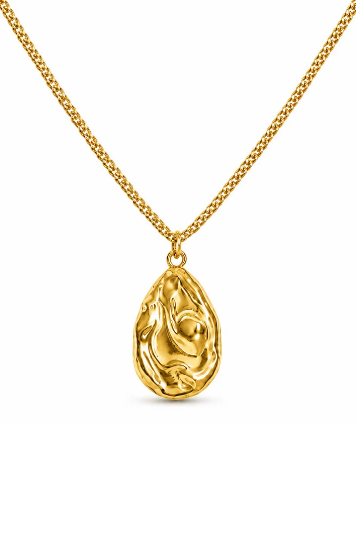 Ellie Vail Vivienne Molten Teardrop Pendant Necklace