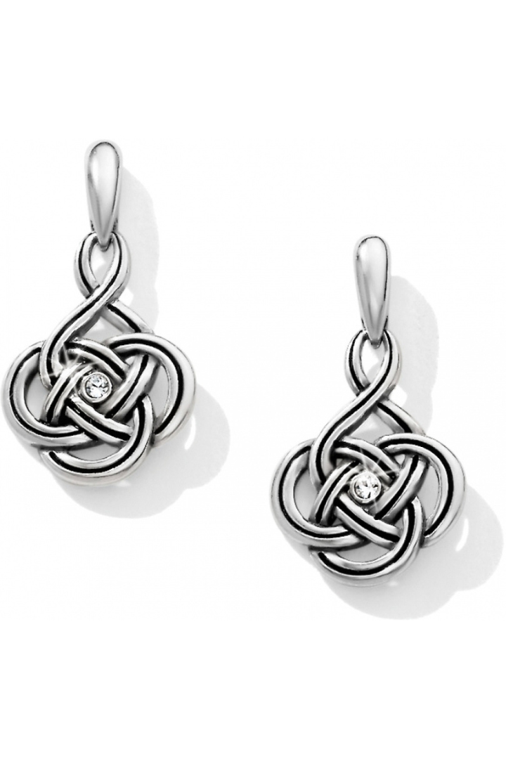 Brighton Interlok Petite Post Drop Earrings