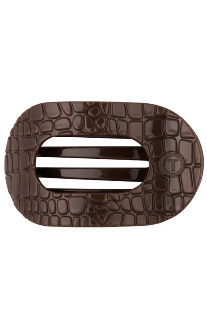 Teleties Large Flat Round Clip