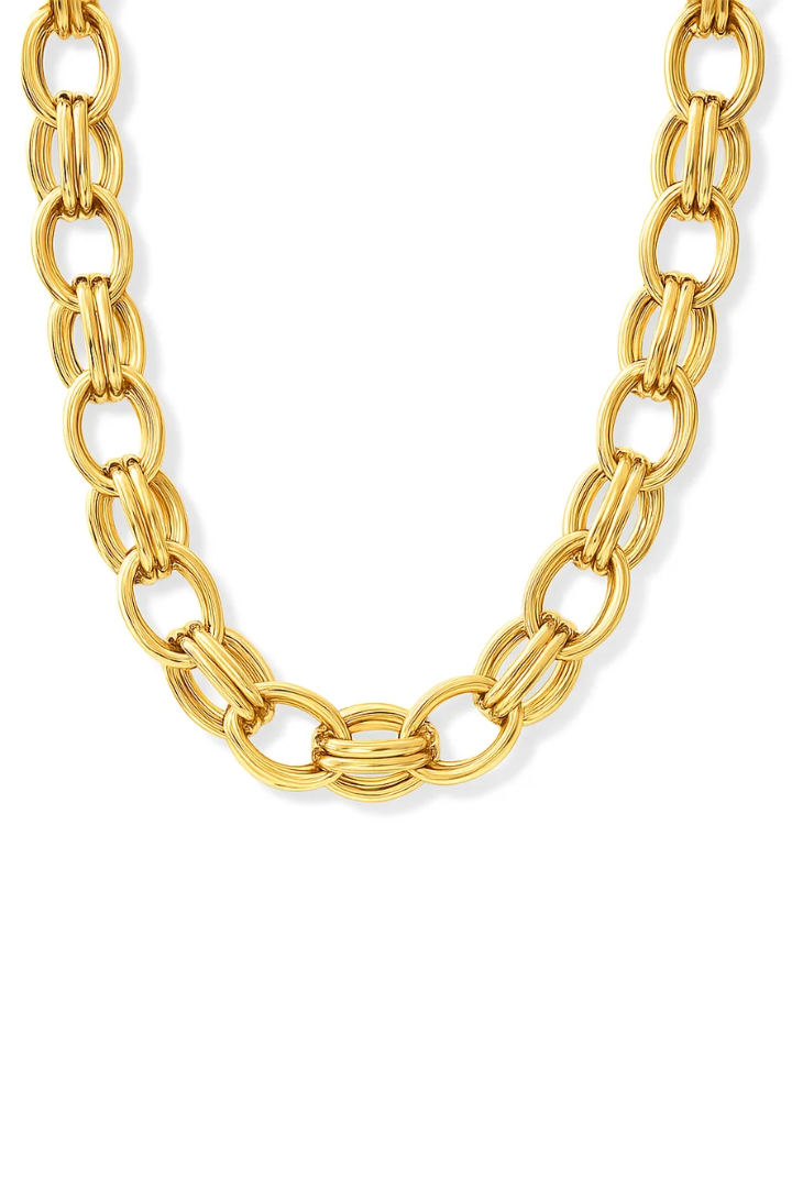 Ellie Vail Louella Chunky Double Link Necklace