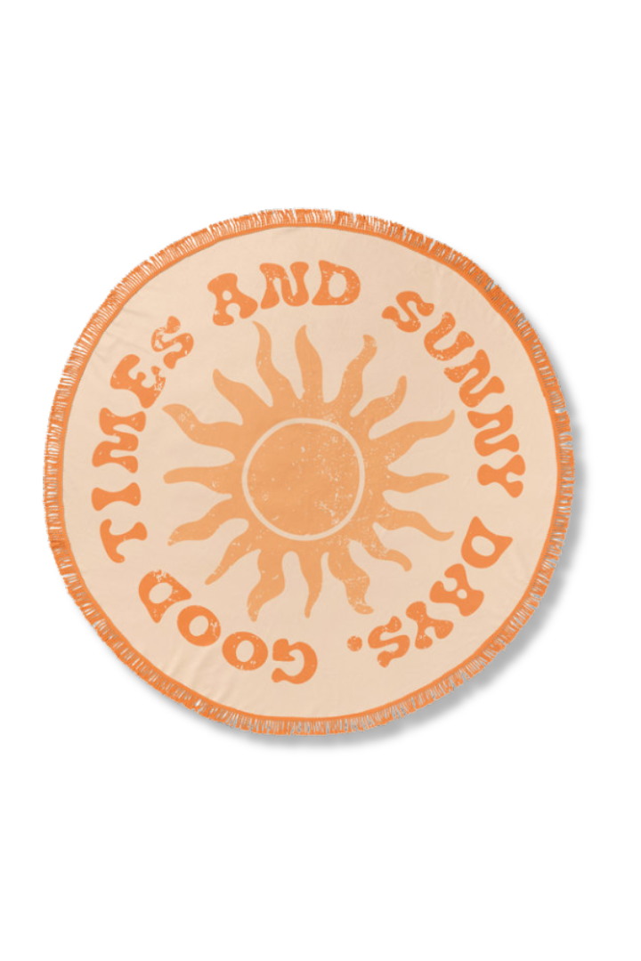 Round Beach Towel