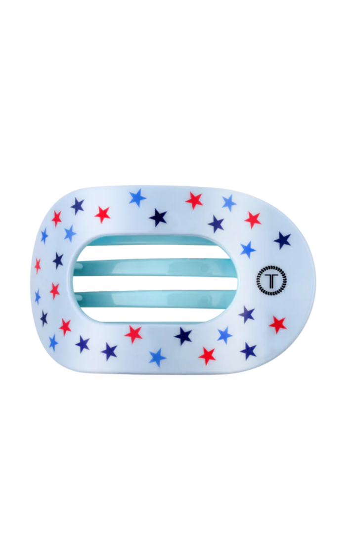 Teleties Large Flat Round Clip
