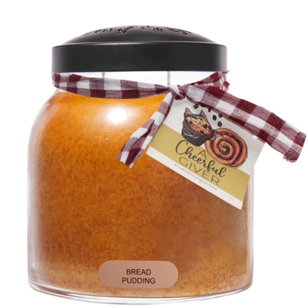 Bread Pudding Jar Candle