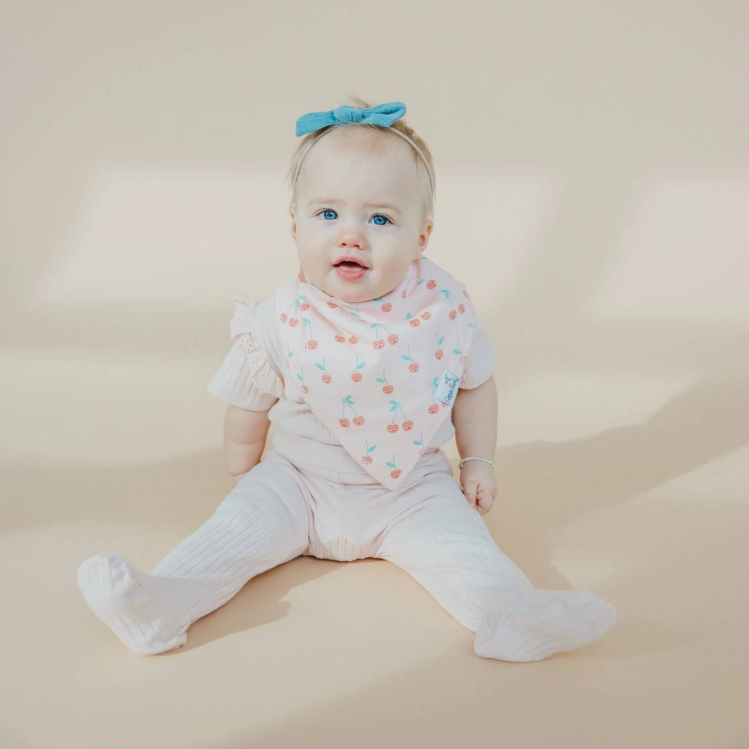 Cheery Bandana Bib Set