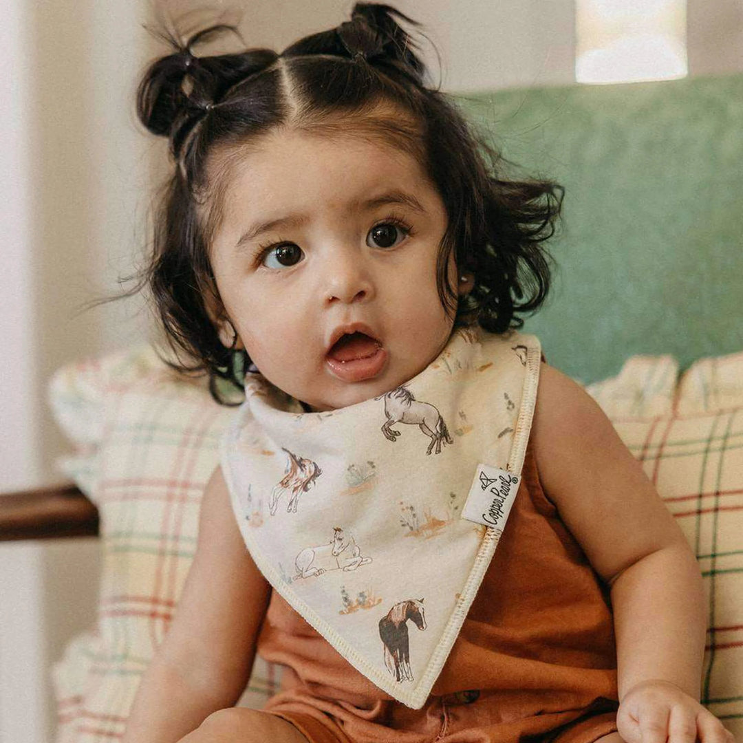 Cheyenne Bandana Bib Set