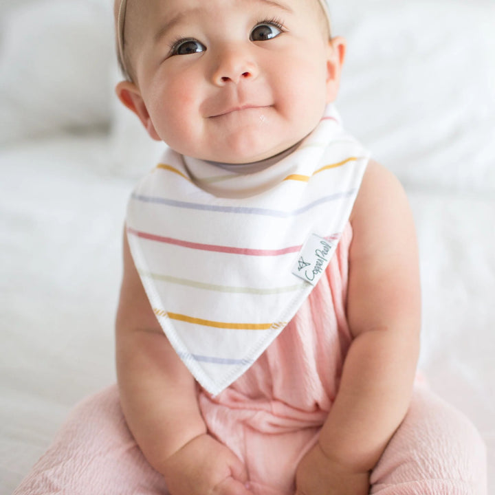 Olive Bandana Bib Set