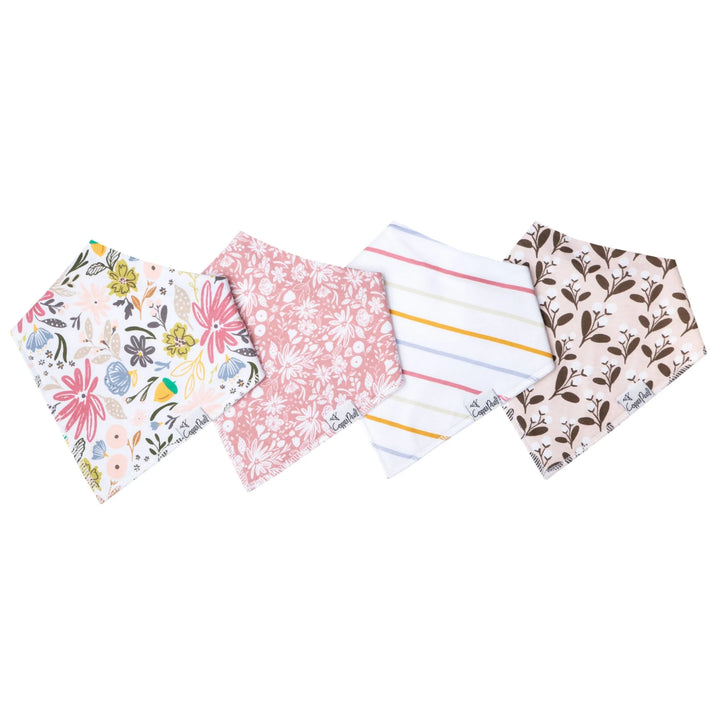Olive Bandana Bib Set