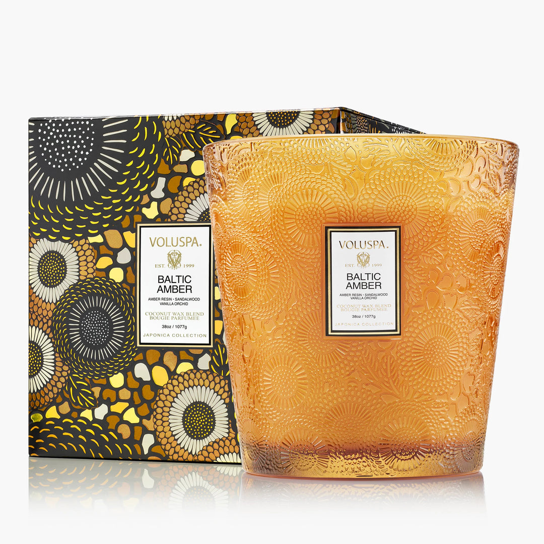 Voluspa 3w Hearth Candle