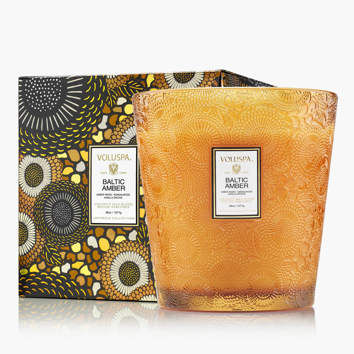 Voluspa 3w Hearth Candle
