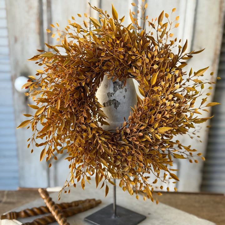 Barley Twist Sage Candle Ring