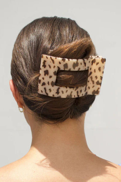 Teleties Large Flat Rectangle Clip