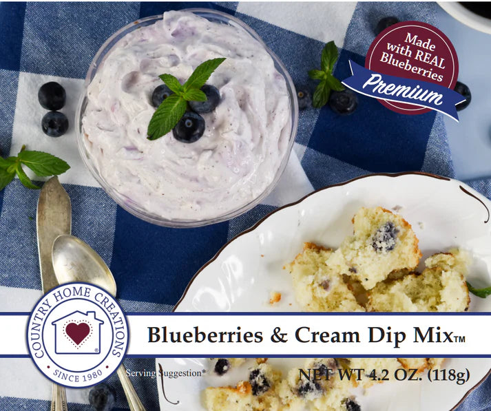 Blueberries & Cream Dip Mix