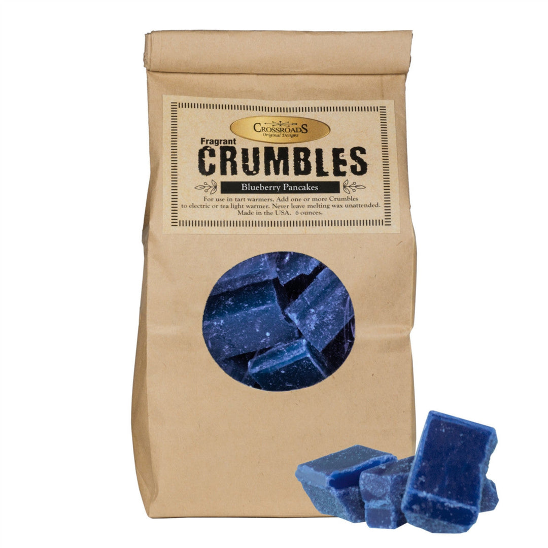 Blueberry Pancakes Wax Crumbles on white background