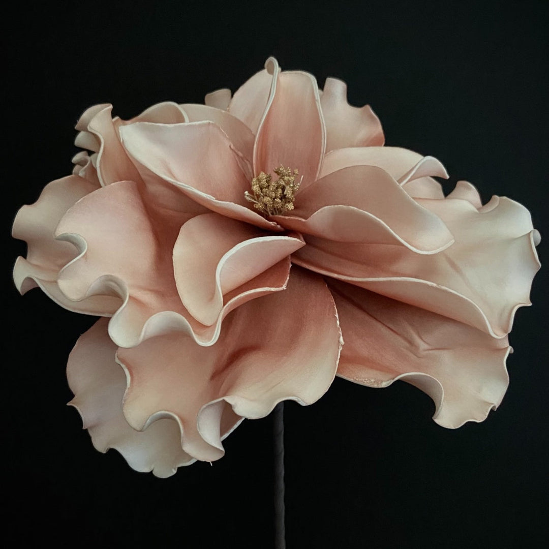 Blush Rose Foam Flower Stem