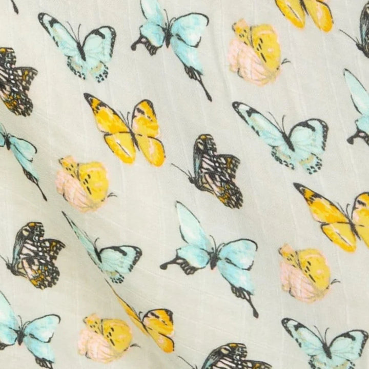 Milkbarn Butterfly Burp Cloth Set