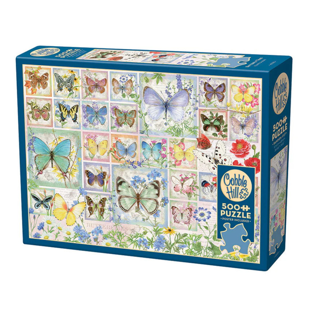 Butterfly Tiles Puzzle 500 pc