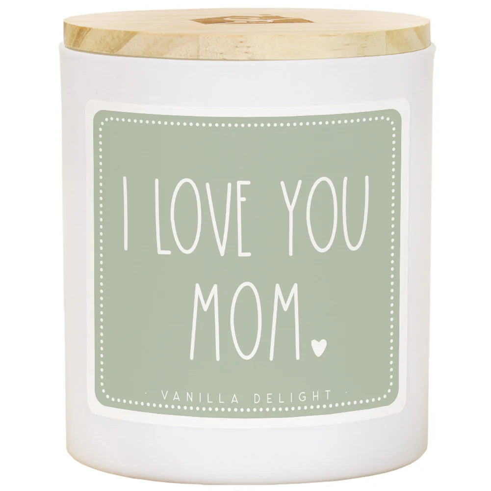 Love You Mom Candle