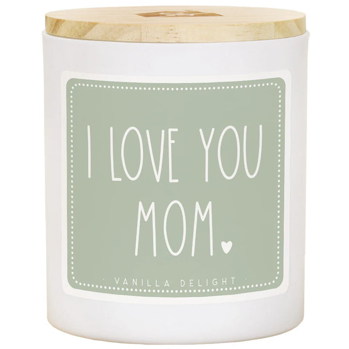 Love You Mom Candle