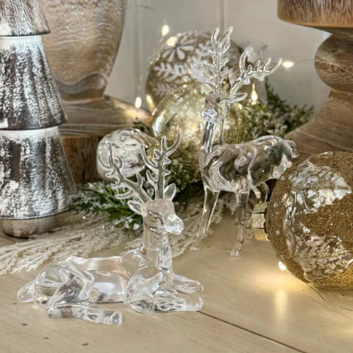 Clear Acrylic Deer