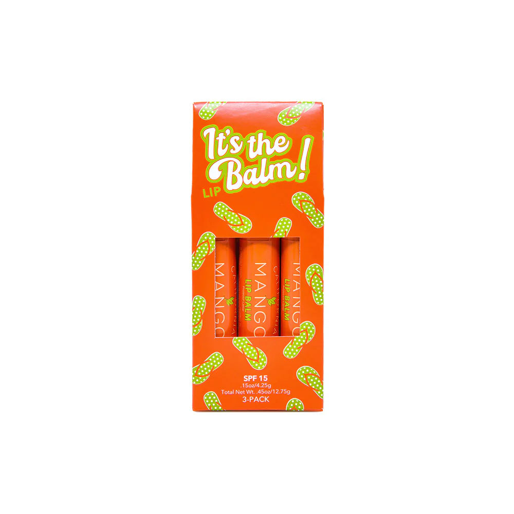 California Mango Lip Balm 3 Pack