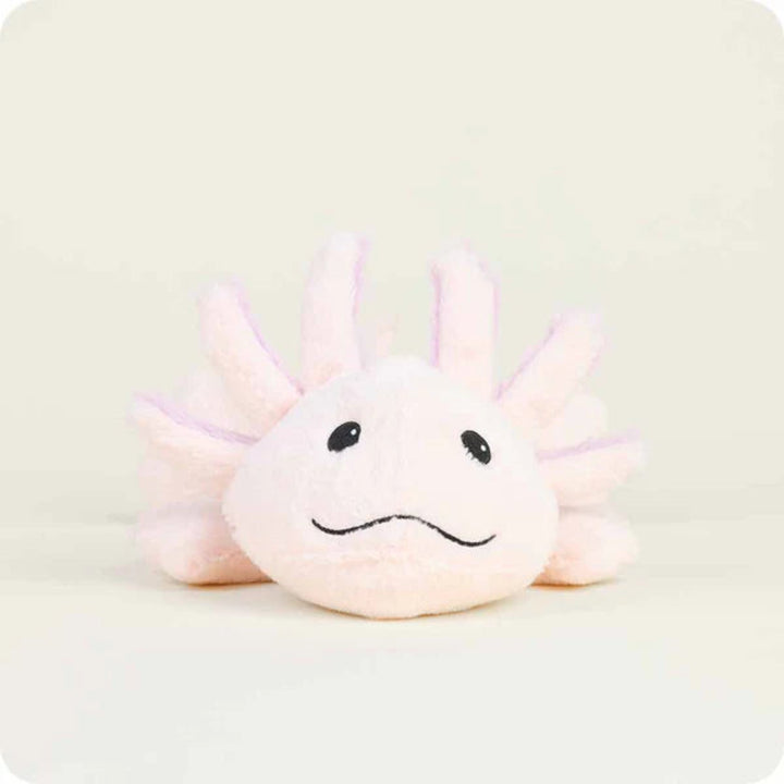 Pink Axolotl Warmies Junior