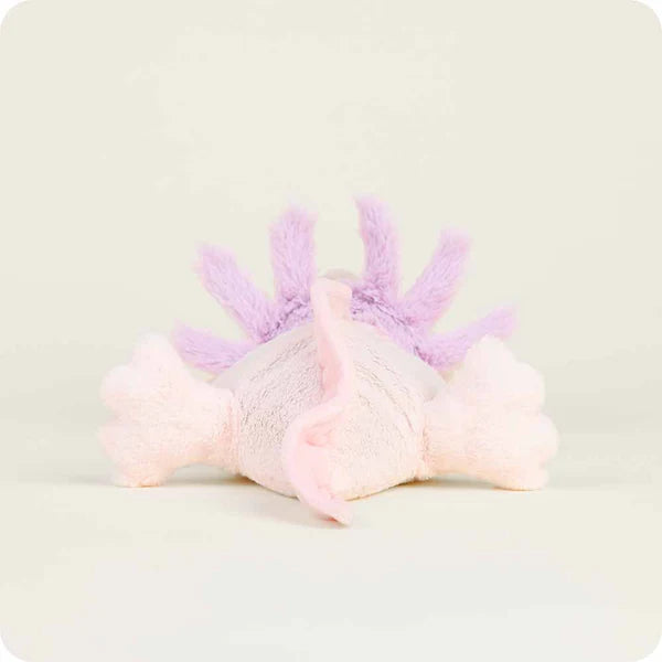 Pink Axolotl Warmies Junior