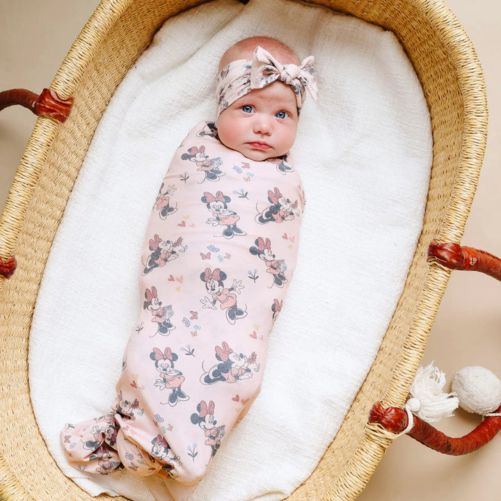 Minnie Mouse Swaddle Blanket