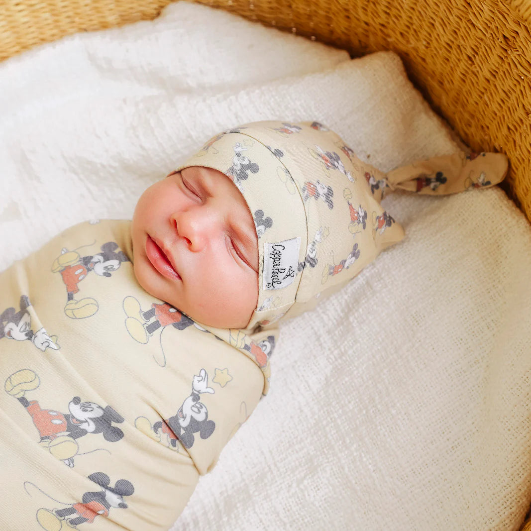 Mickey Mouse Top Knot Hat