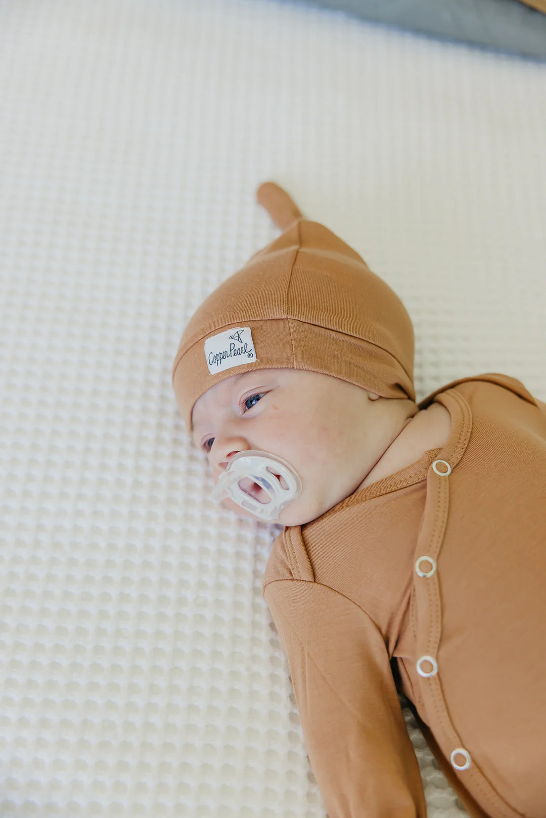 Pecan Top Knot Hat