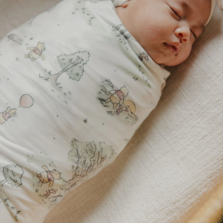 Hundred Acre Wood Swaddle Blanket