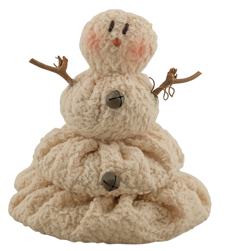 Plush Melting Snowman
