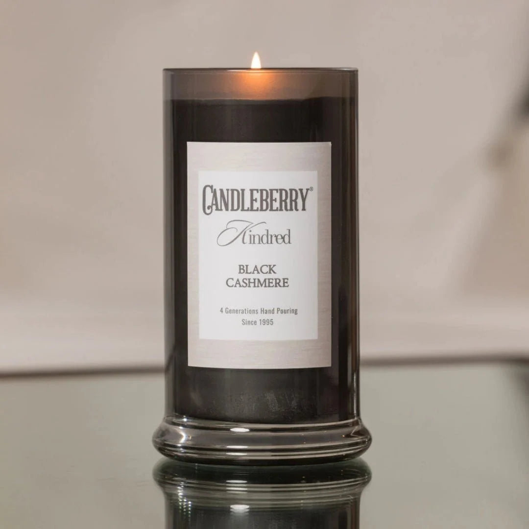 Candleberry Kindred Black Cashmere Large Jar Candle
