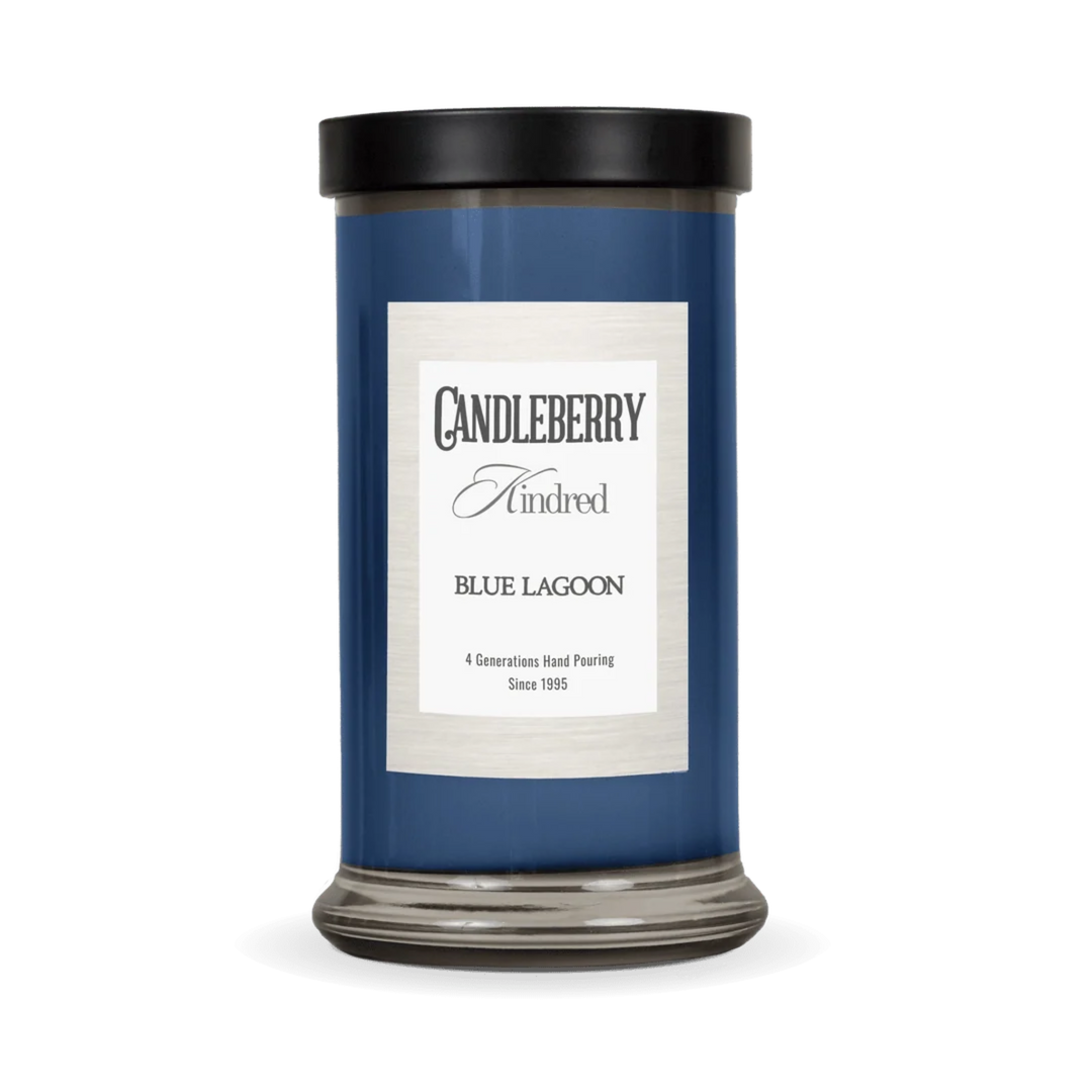 Candleberry Kindred Blue Lagoon Large Jar Candle